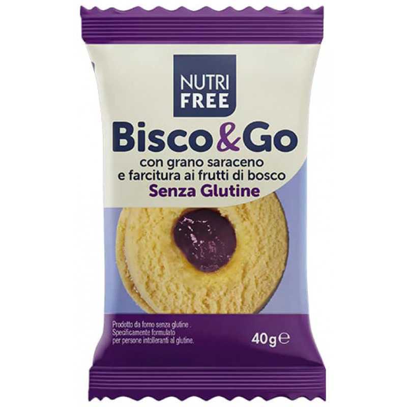 NUTRIFREE BISCO&GO FRUT BOSCO