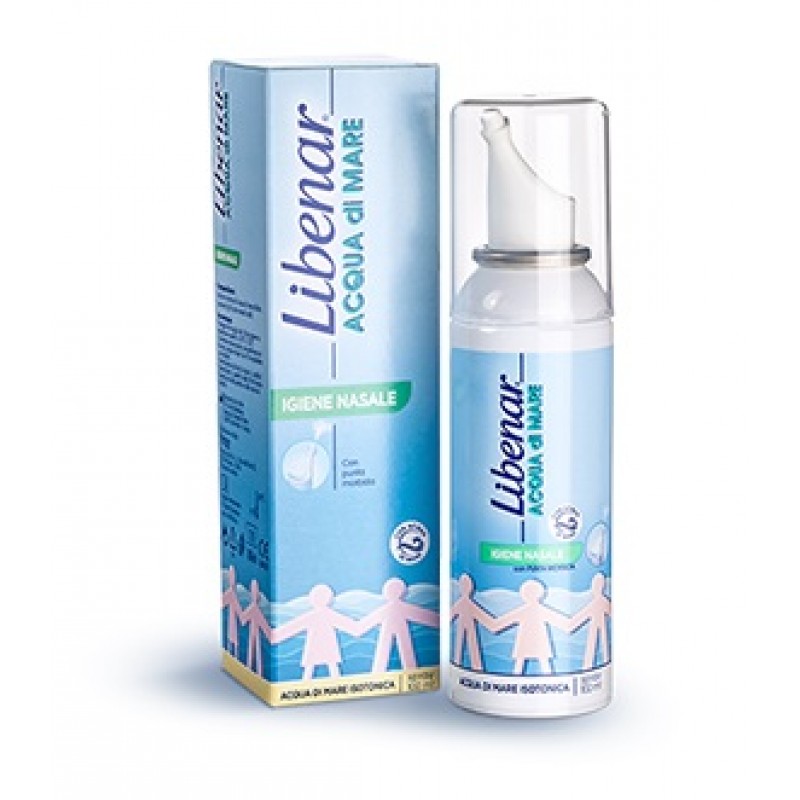 LIBENAR SPRAY SOLUZIONE ISOTONICA Acqua di Mare IGIENE NASALE 100ml