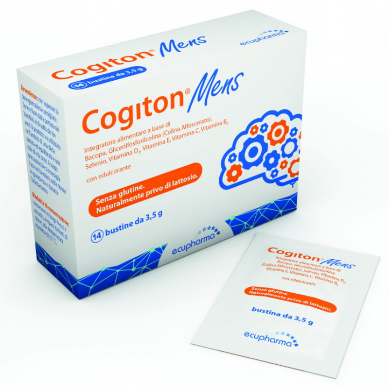 Cogiton Mens - Integratore per la memoria - 14 buste