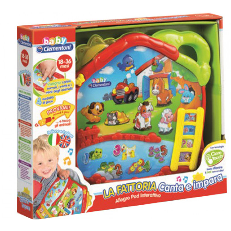 CLEMENTONI LA FATTORIA CANTA E IMPARA 14989