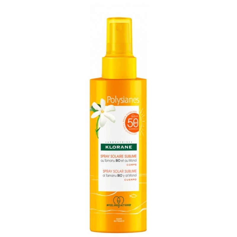 KLORANE Spray Solare Sublime SPF 50+ 200mL