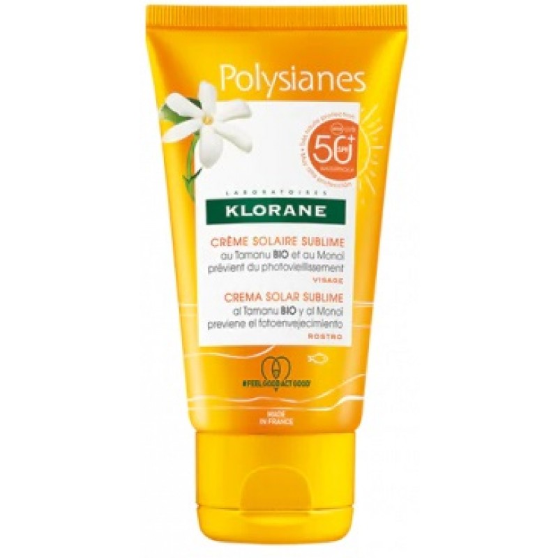 KLORANE Crema Solare Sublime Viso SPF 50+ 50mL