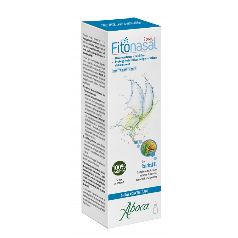 FITONASAL SPRAY CONCENTRATO 30ml - DISPOSITIVO MEDICO Classe II a