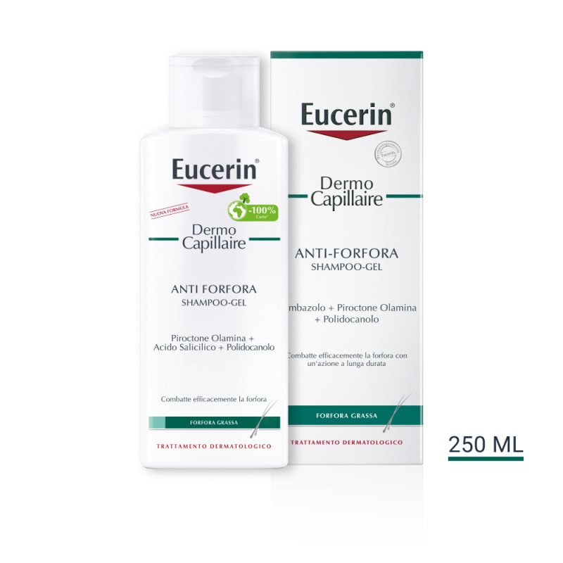 Eucerin DermoCapillaire Shampoo Gel Anti Forfora Grassa