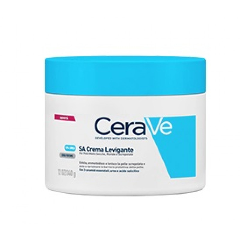 CeraVe SA Crema levigante 10% UREA per pelle molto secca, ruvida e screpolata 340 g