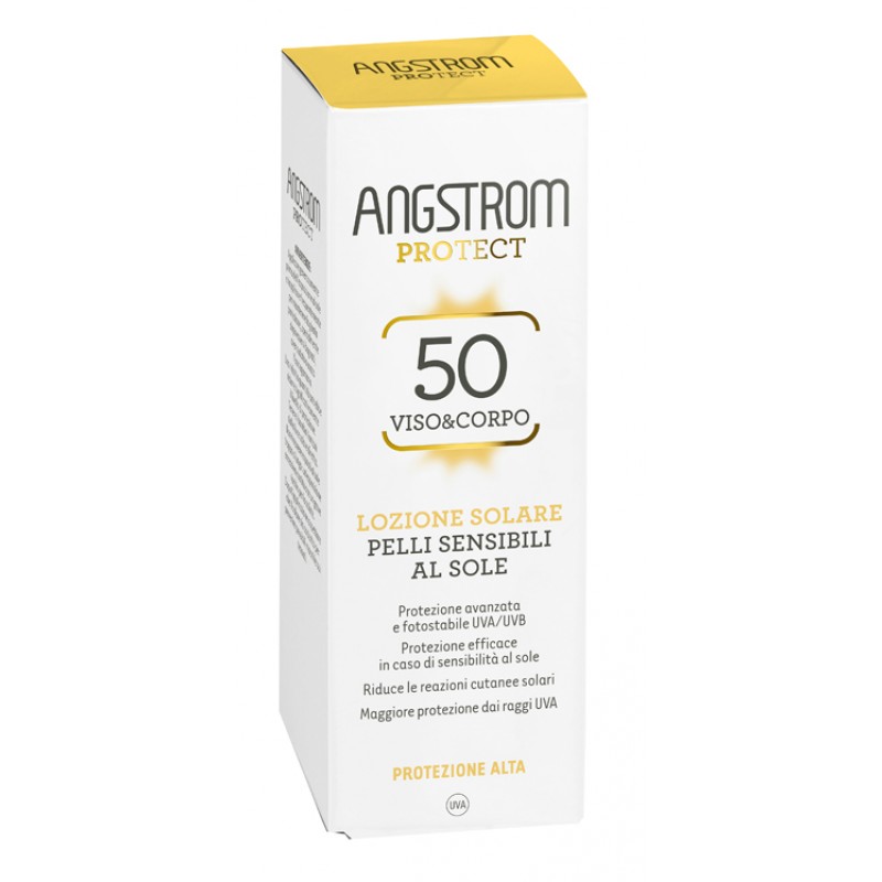 Angstrom Lozione Solare Viso e Corpo Spf50 100mL
