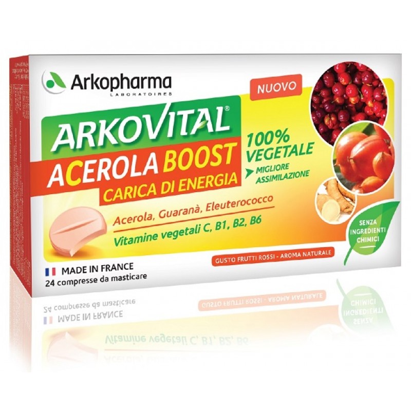 Arkovital Acerola Boost Integratore naturale 24cpr