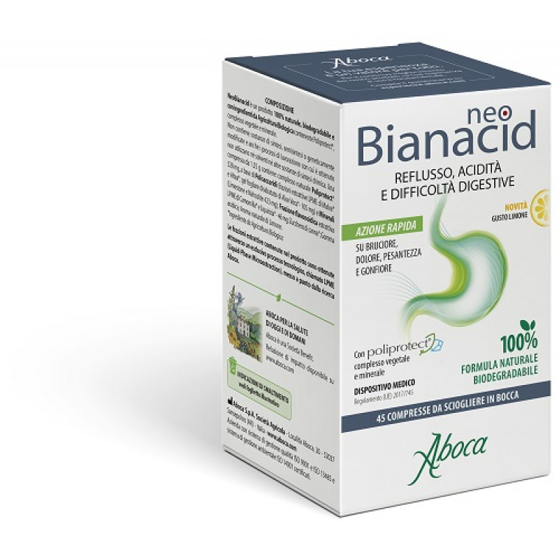 NEOBIANACID 45 Cpr*Limone
