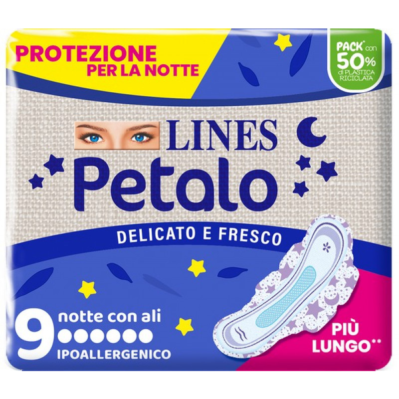 LINES PETALO BLU NOTTE 9PZ