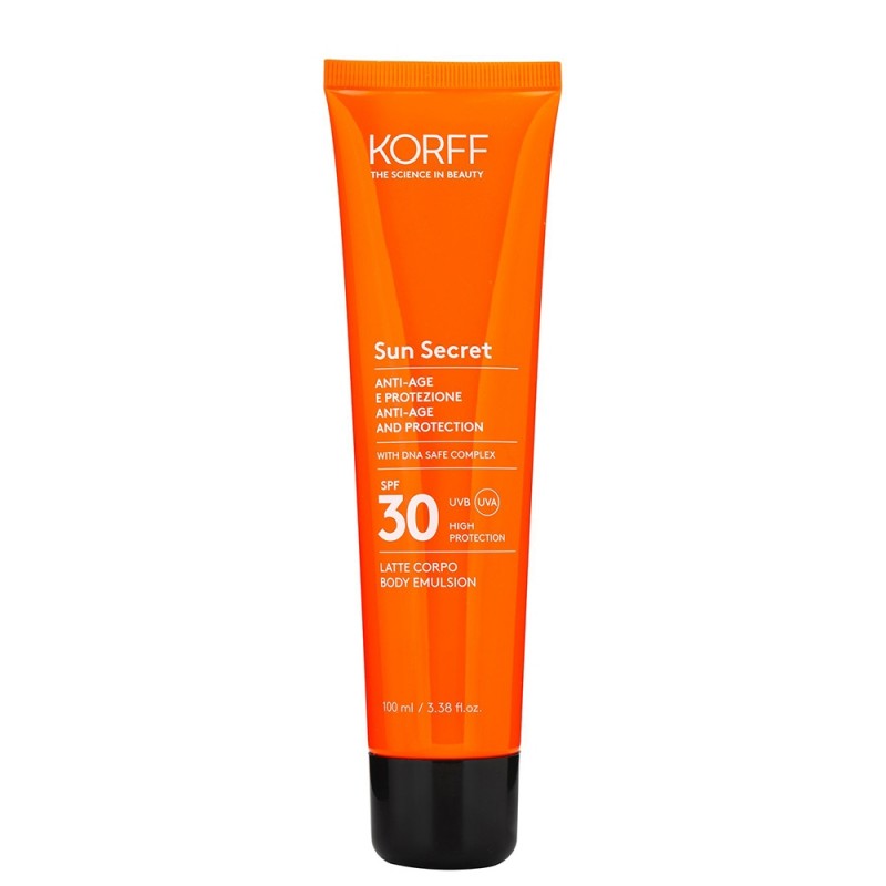 Korff Sun Secret Latte Solare Corpo SPF30 100mL