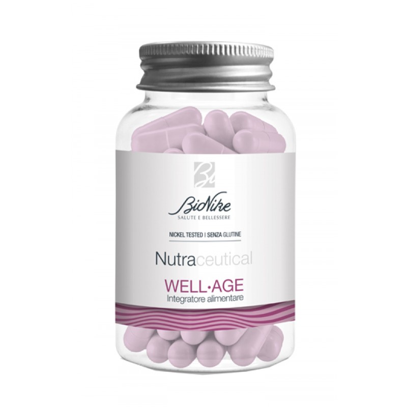 Bionike Nutraceutical Well-Age Integratore Antiossidante Antietà 60 Capsule