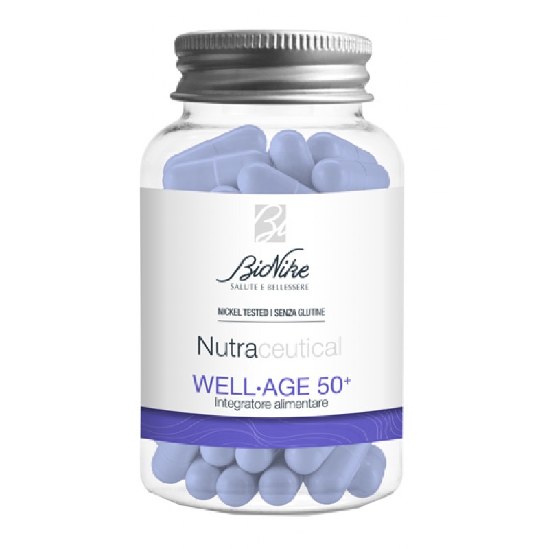 Bionike Nutraceutical Well-Age 50+ Integratore Donna in Menopausa 60 Capsule