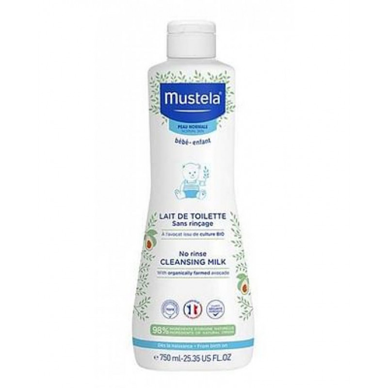 Mustela Latte di Toilette Detersione Viso e Sederino 750 ml