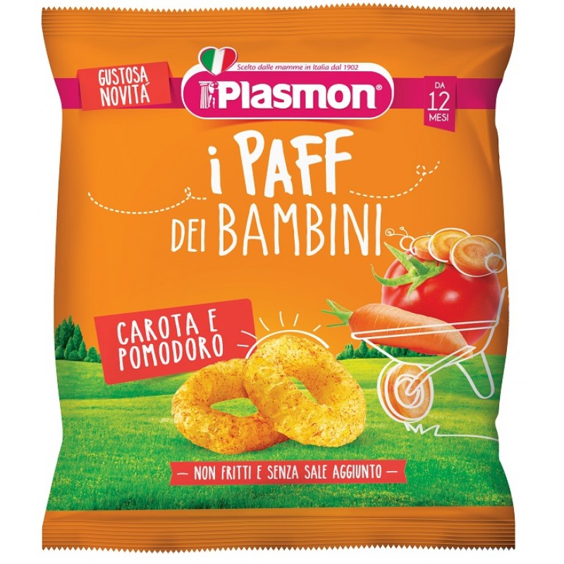 PLASMON PAFF Snack Car/Pom.15g