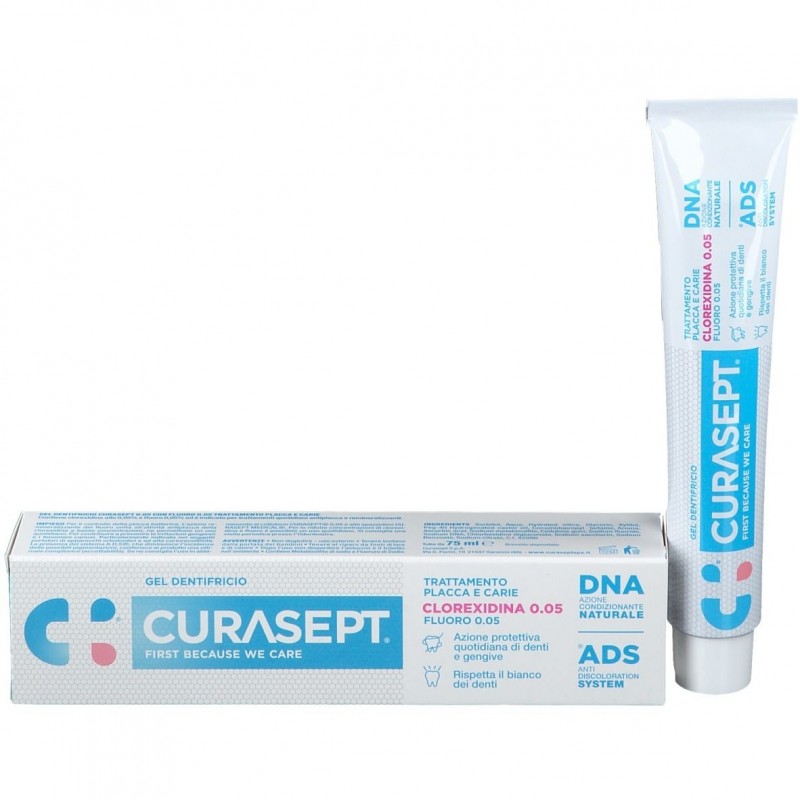 Curasept Dentifricio Clorexidina 0,05% ADS+DNA 75 ml