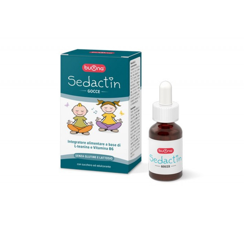 Buona Sedactin Integratore Vitaminico Per Sistema Nervoso Dei Bambini 20 mL
