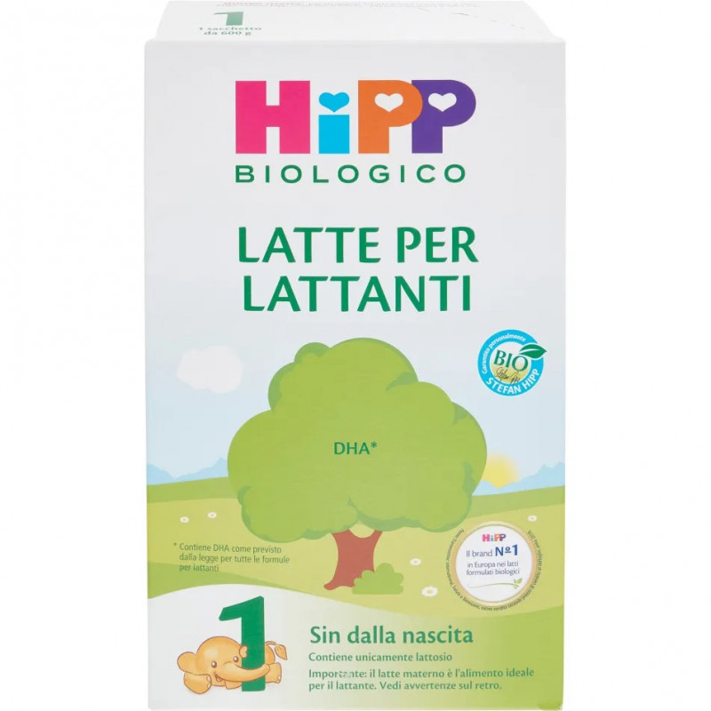 HIPP 1 Bio Latte*Polv.600g