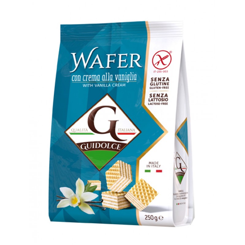 GUIDOLCE Wafer Vaniglia 250g