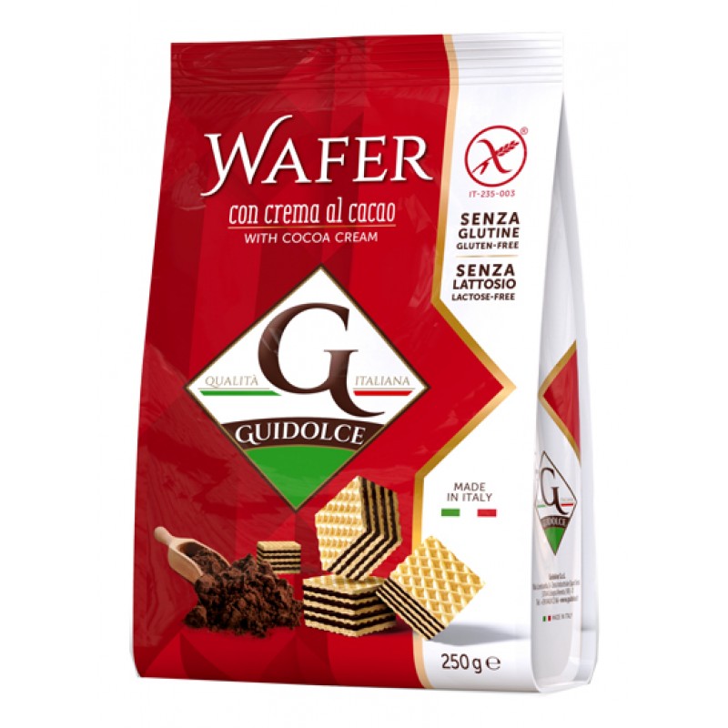 GUIDOLCE Wafer Cacao 250g