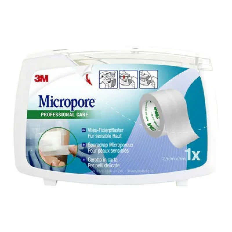3M MICROPORE SURG T M5X25MM DI