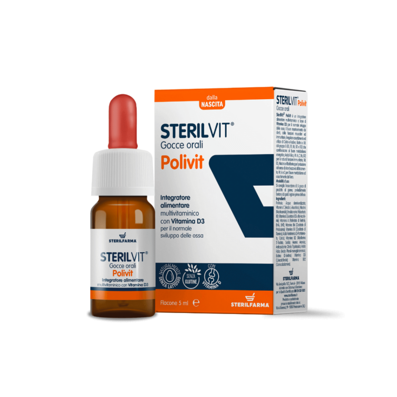 STERILVIT POLIVIT Gtt 5ml