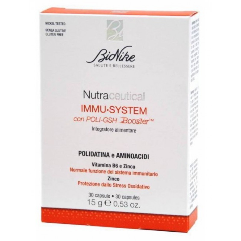Bionike Nutraceutical Immu-System Integratore Difese Immunitarie 30 Capsule