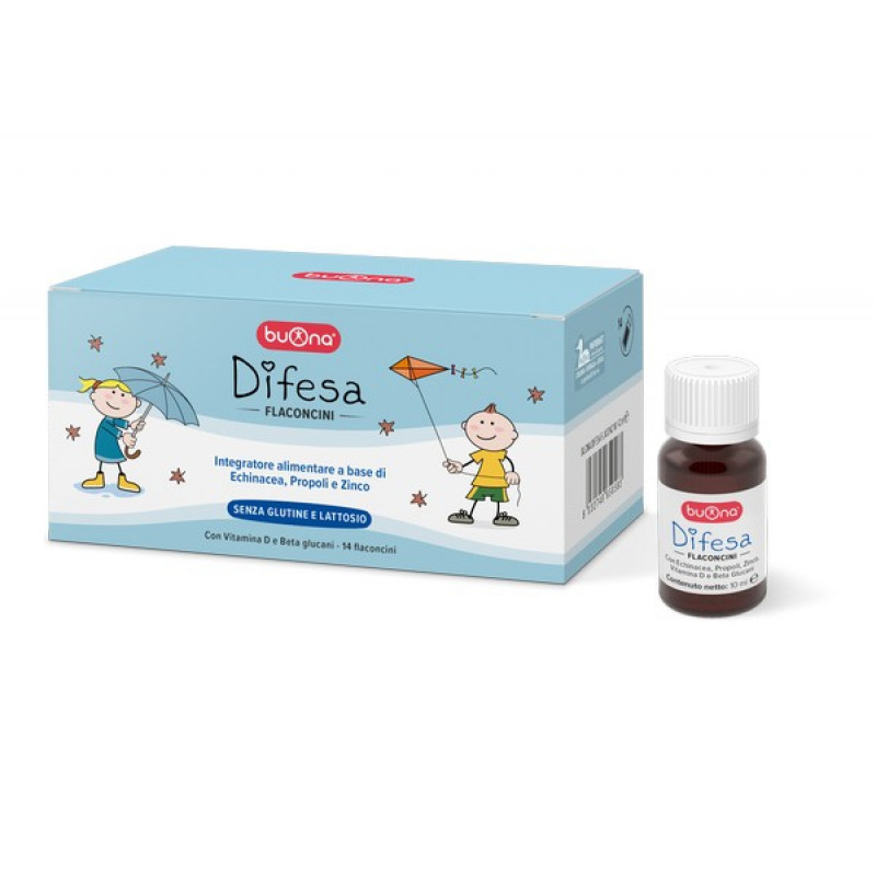Buona Difesa Flaconcini Integratore Per Le Difese Immunitarie Bambini 14 Flaconcini
