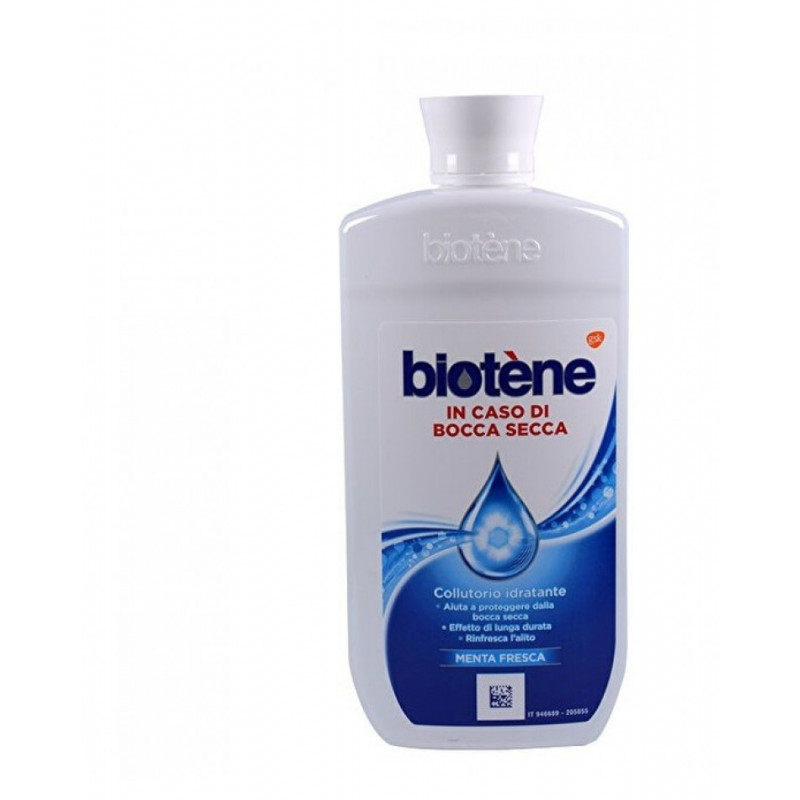Biotene Collutorio Bocca Secca Igiene Dentale Gusto Menta Fresca 500 ml