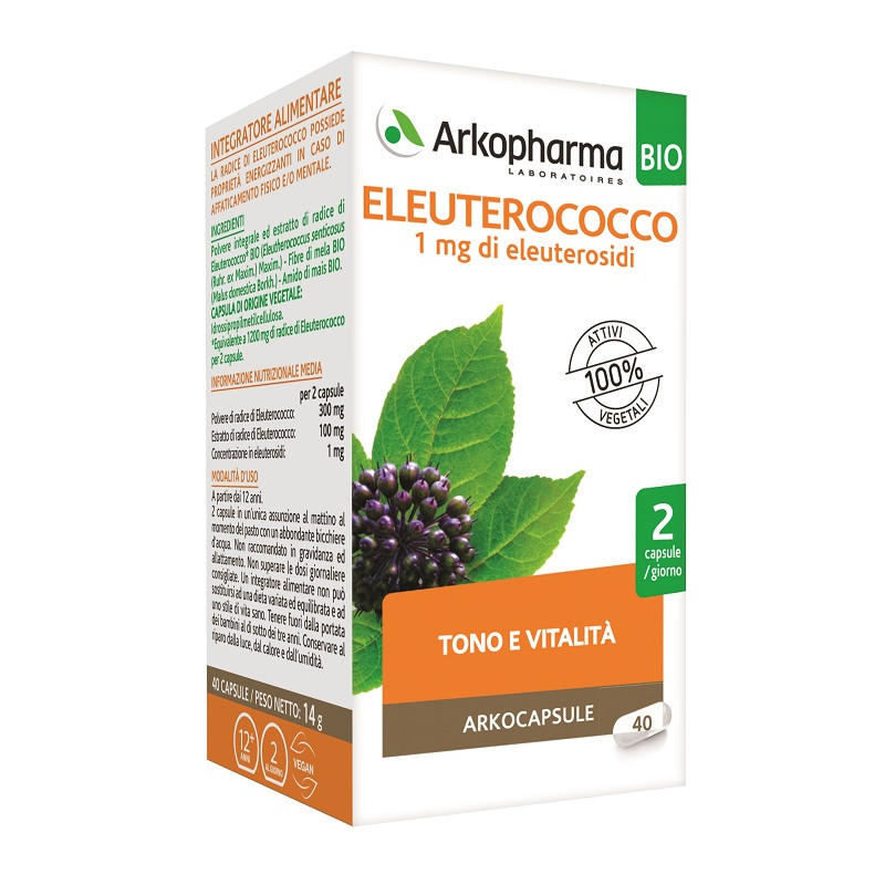 ARKOCAPSULE Eleuteroc.45 Cps