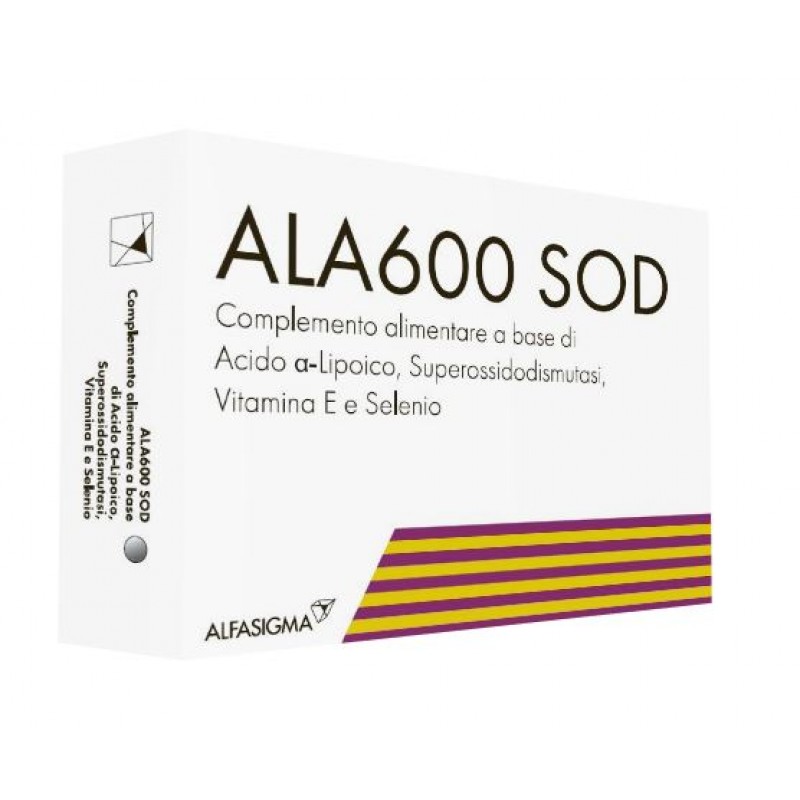 ALA 600 SOD 20CPR GMM