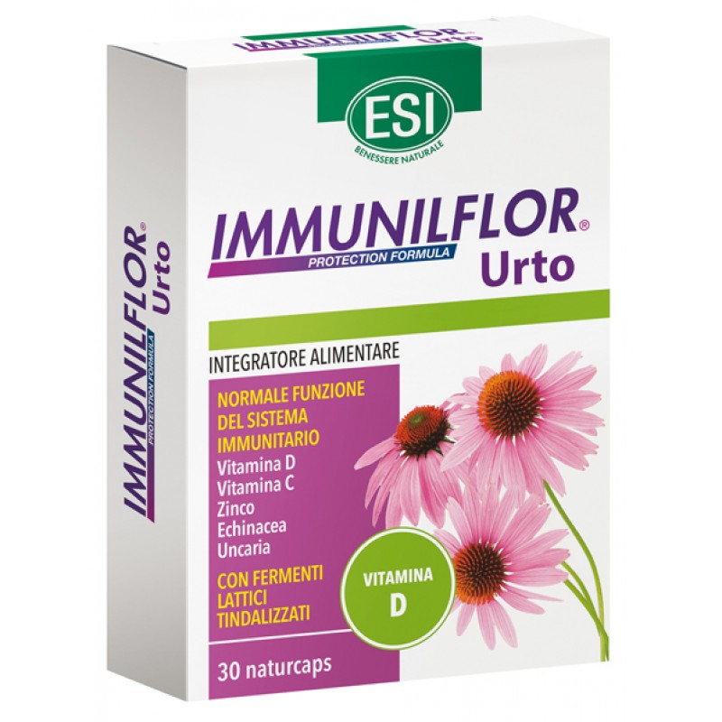IMMUNILFLOR Urto Vitamina D 30 capsule