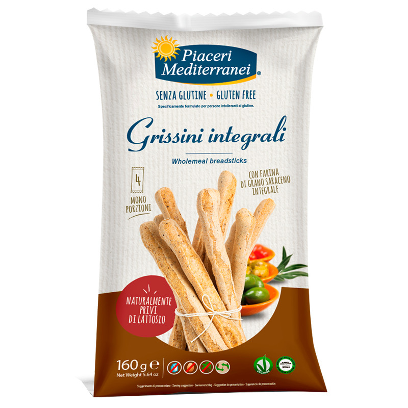 PIACERI MEDITERRANEI Grissini Int.160g