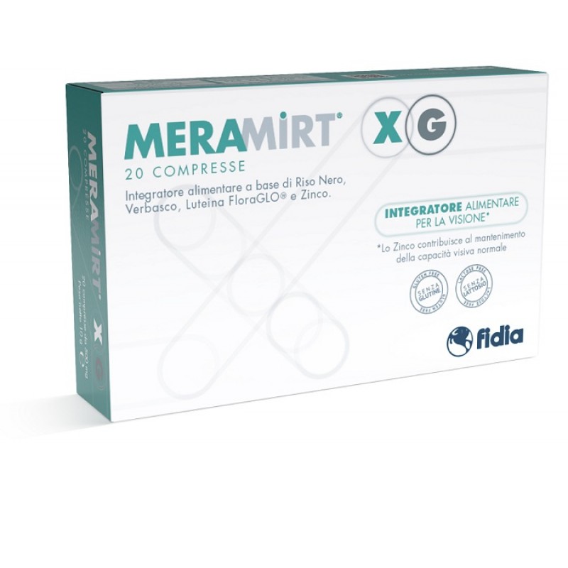 MERAMIRT XG 20 Cpr 500mg