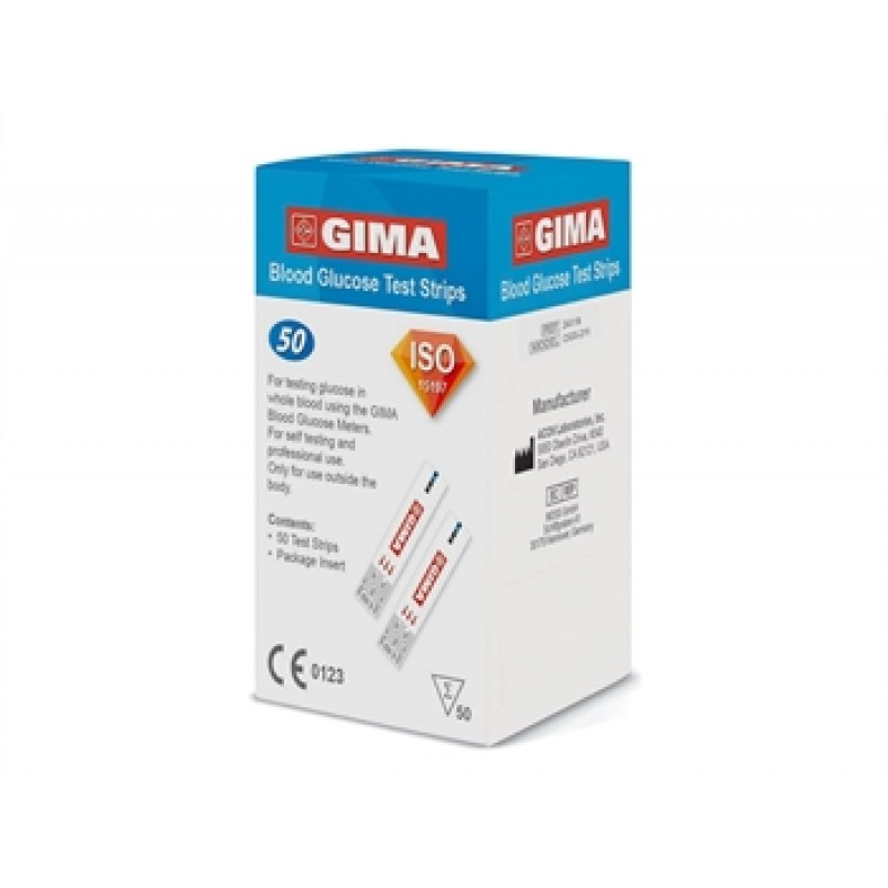 GIMA Strisce Glicemia 50pz