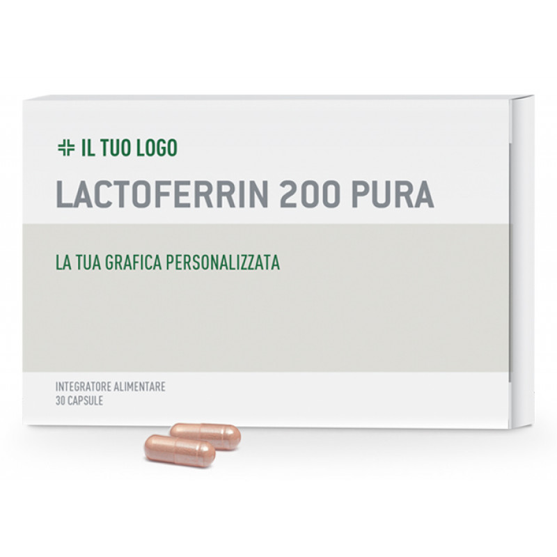 LACTOFERRIN 200 Pura 30 Cps