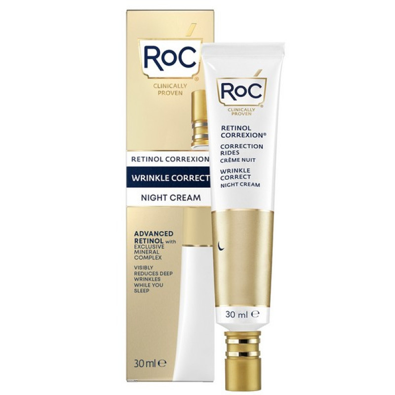 RoC Retinol Correxion® Wrinkle Correct Crema Viso Notte - 30ml