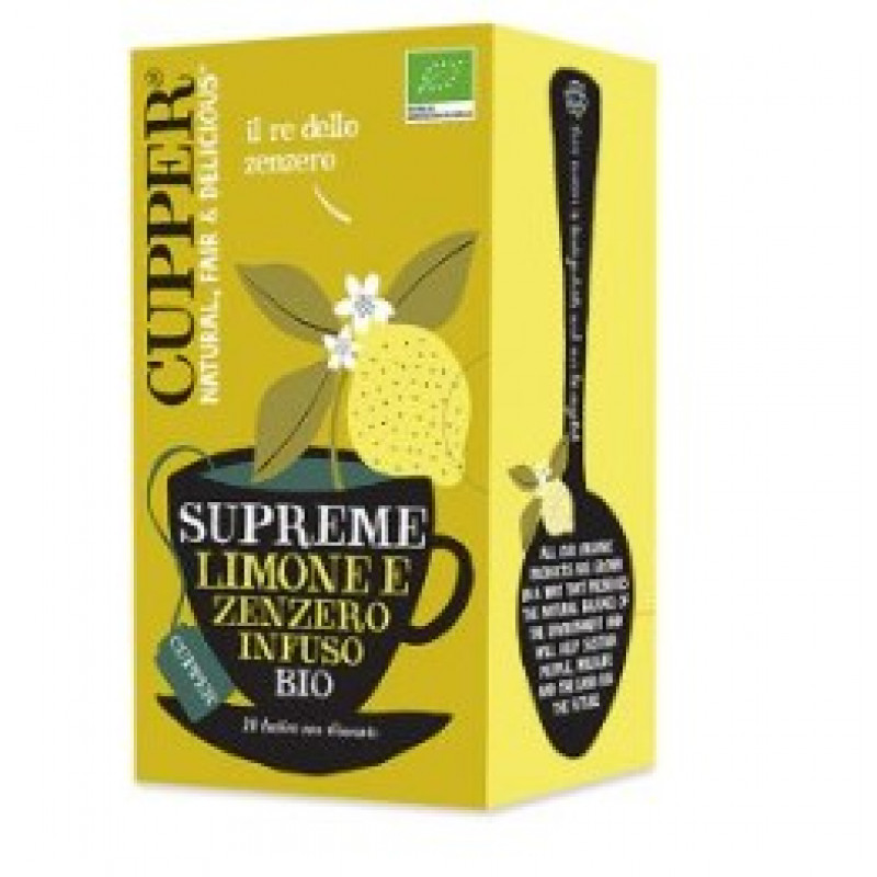 CUPPER LIMONE ZENZERO 50G