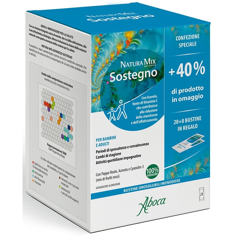 NATURA MIX ADVANCED SOSTEGNO 20 BUSTE + 8 OMAGGIO confezione promo 28 buste