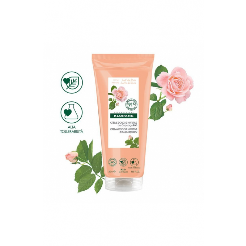 KLORANTE CREMA DOCCIA LATTE DI ROSA 200ML