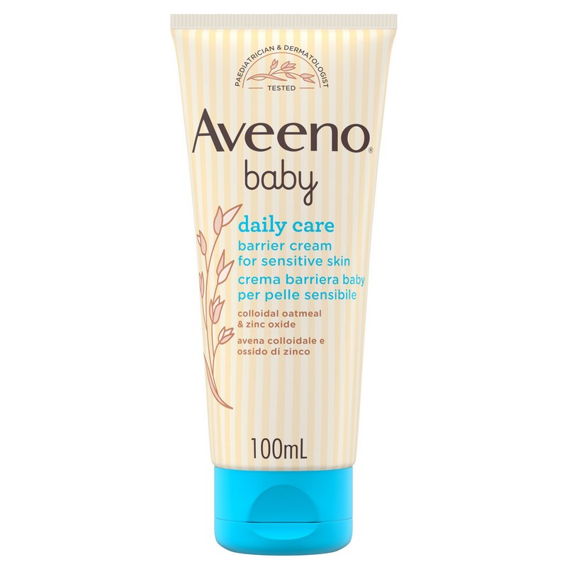 Aveeno Baby, Crema Barriera per Bambini, Daily Care, Protegge da Irritazioni da Pannolino, Facile da Applicare, 100ml
