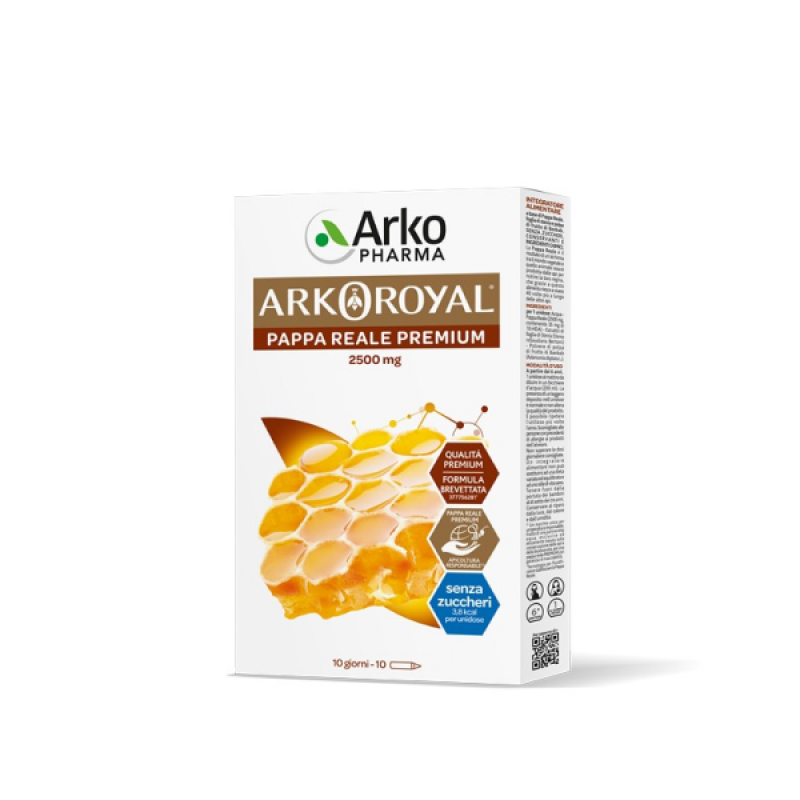 Arkoroyal Pappa Reale 2500mg 10Flaconcini