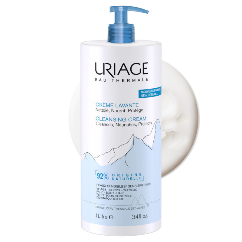 URIAGE CREME LAVANTE T Detergente idratante ad uso quotidiano 2in1 per corpo e capelli 1000ML