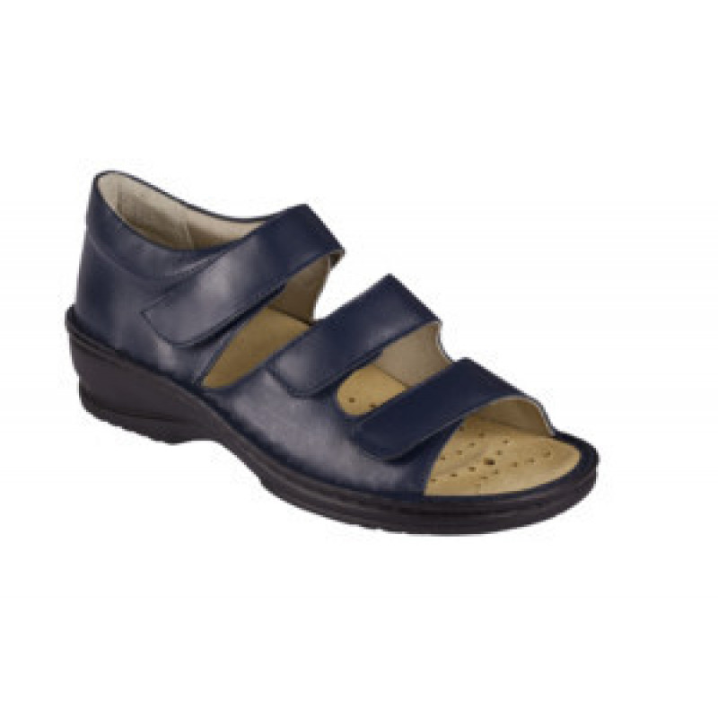 SIBILLE REI LEATHER W BLU N 37