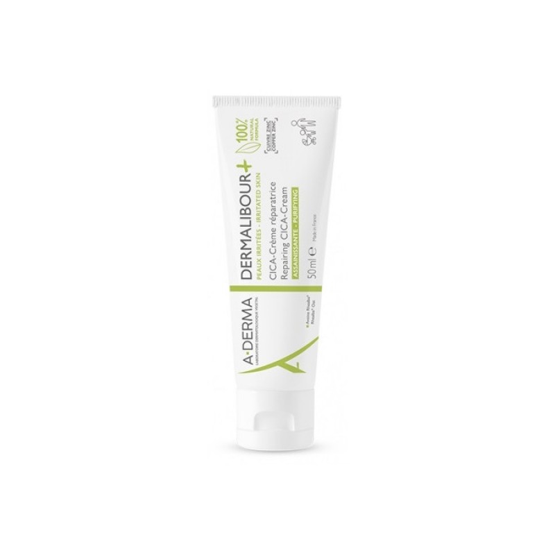 A-DERMA DERMALIBOUR + CICA Crema Ristrutturante 50mL