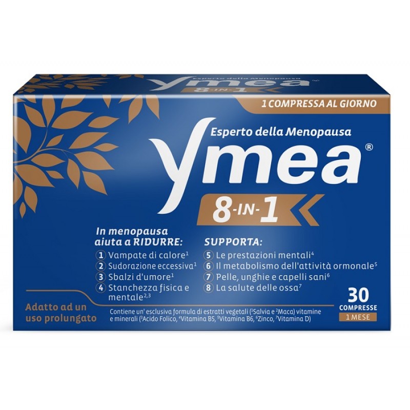 Ymea 8 In 1 Integratore Menopausa 30 Compresse