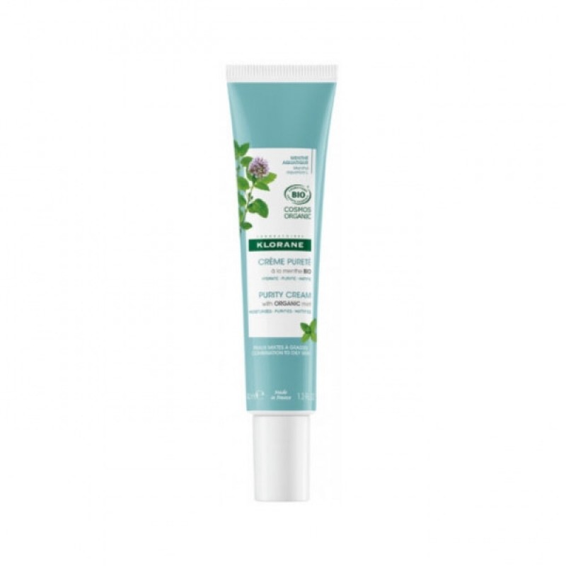 Klorane Crema Purificante alla Menta Acquatica BIO 40ml