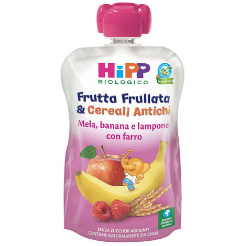 HIPP FRUTTA FRULL&CER MELA BAN