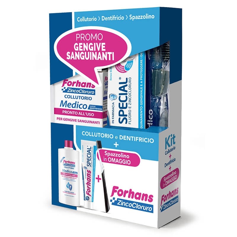 FORHANS KIT GENGIVE SANGUINANTI