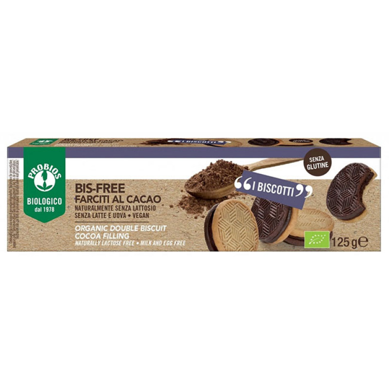 PROBIOS Biscotti Free Cacao 125g