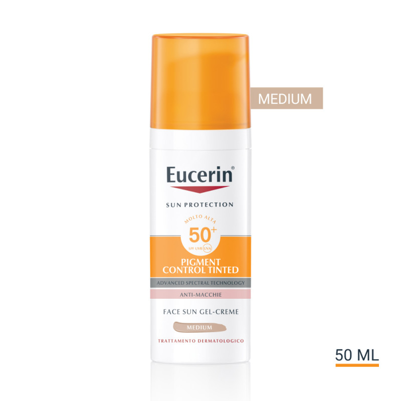 Eucerin Sun Pigment Control Protezione Solare Colorata Viso SPF50+ 50mL